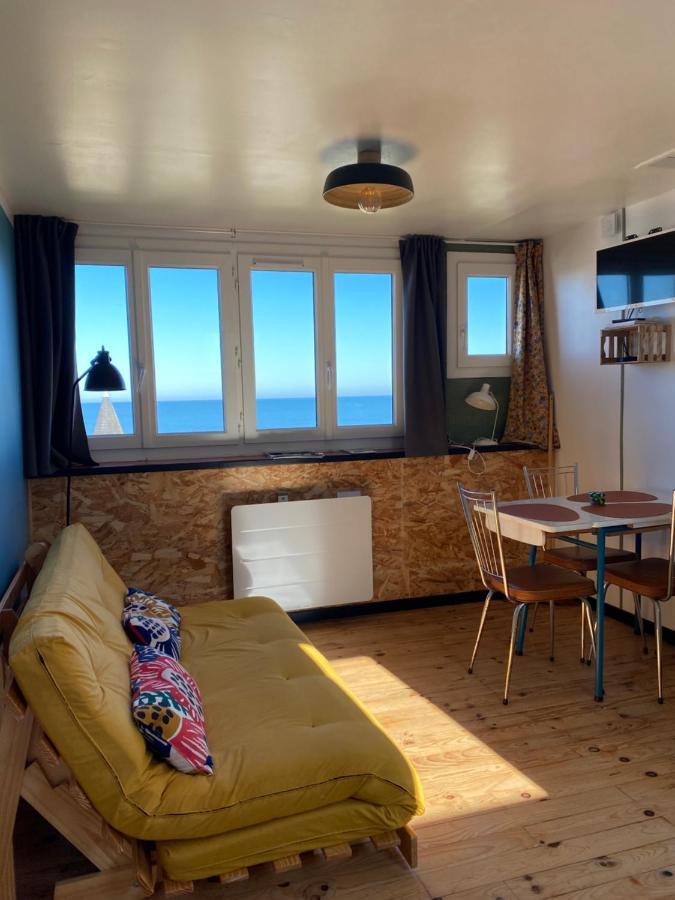 Aster - Apt 2/4 Personnes - Vue Mer Woignarue Exterior foto